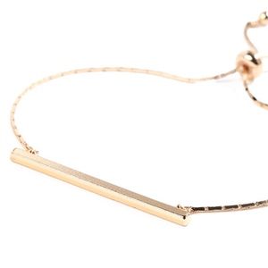 Zanzibar Gold Bar Bracelet